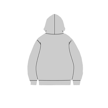 EMROIDERED FROST ESSENTIAL HOODIE