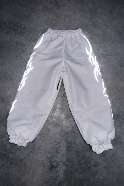 White Reflective Snow Pants (Pre order/Sponsors)