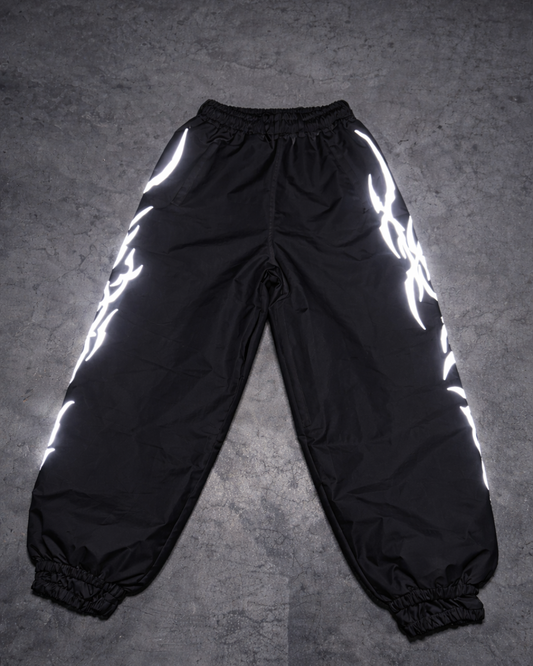 Black Reflective Snowpants