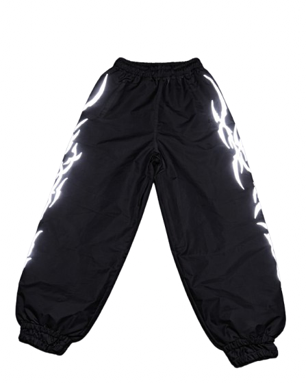 Black Reflective Snowpants
